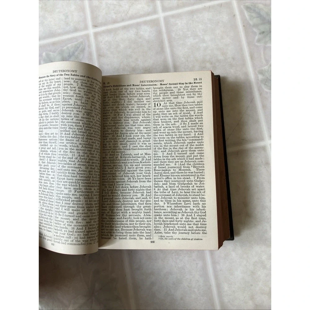 Holy Bible 1901 American Standard Edition Thomas Nelson hardcover 6X4 small size